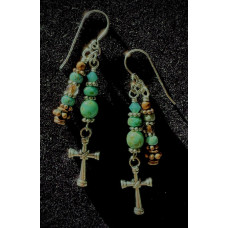 Mission Cross Earrings
