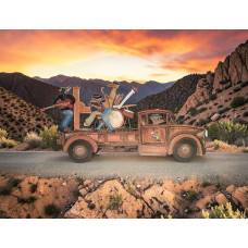 Flat Bed Coyote Truck Band Flat Bed Coyote Truck Band