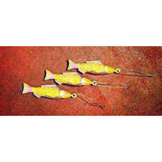 Three Wise Fish Ornaments (Set of 3) by Robert Shields